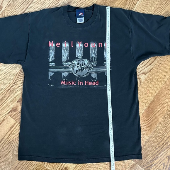 Vintage Neil Young Music in Head Concert T-Shirt - Picture 7 of 8